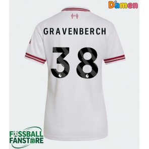 Liverpool Ryan Gravenberch #38 Replik Auswärtstrikot Damen 2026-27 Kurzarm